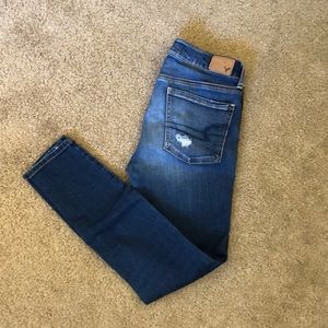 American Eagle ripped jeans